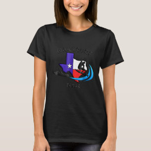 Wakesurf Texas Wake Surfbrett T-Shirt