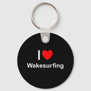 Wakesurfing Schlüsselanhänger