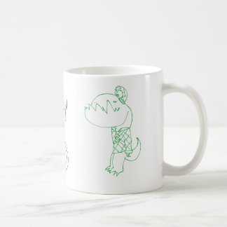 Wakeupasaurus Kaffeetasse