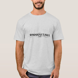 Wakeutah-Logo mit Railey T-Shirt