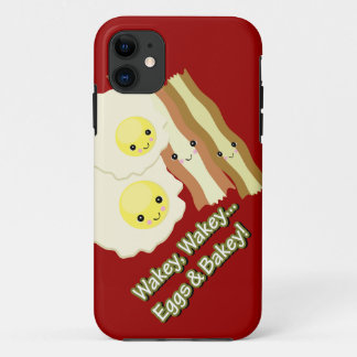 Wakey Wakey Eier und Bakey Kawaii Speck Eier Case-Mate iPhone Hülle