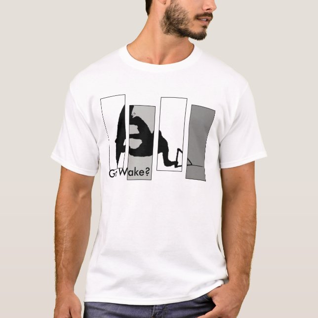 wakeyo, got wecken? T-Shirt (Vorderseite)