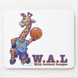 WAL Basketball Mousepad