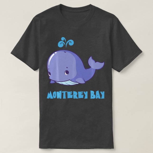 Wal beobachten MONTEREY BAY KALIFORNIEN Geschenk M T-Shirt (Design vorne)