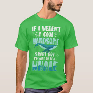 Wal Buckelwal Tier Schutz Blau Mädchen T-Shirt