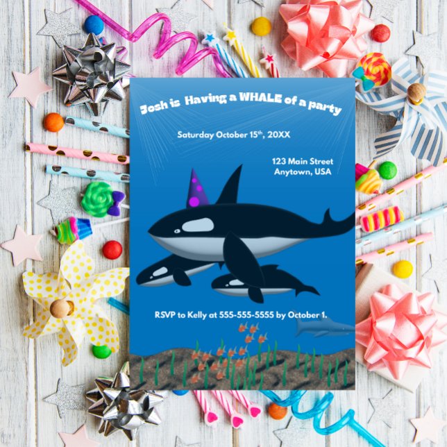 Wal eines Party Einladung (Von Creator hochgeladen)