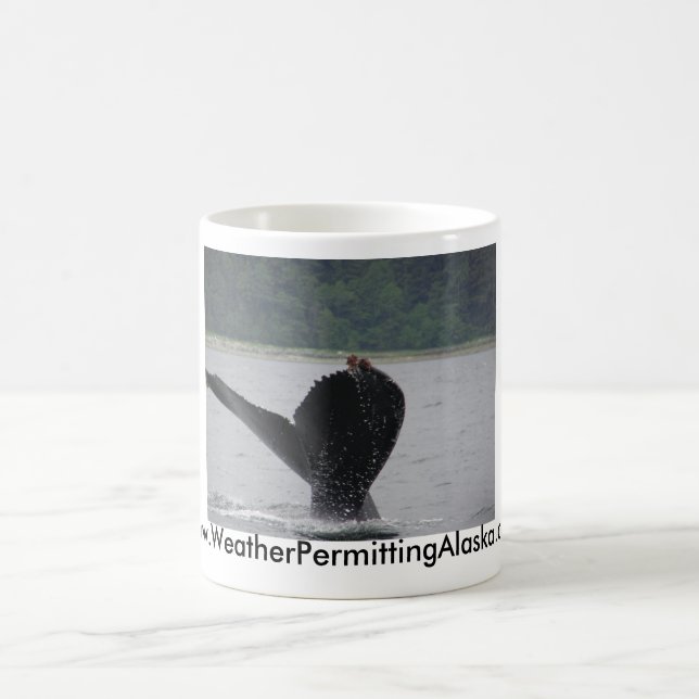 Wal eines Schwanzes Tasse (Mittel)