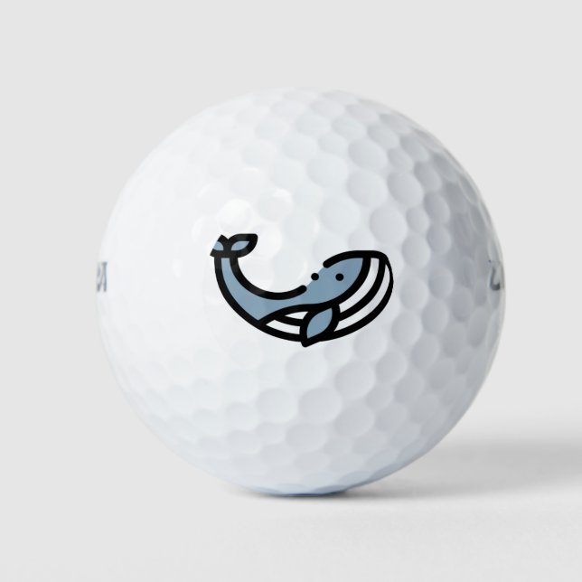 Wal Golfball (Vorderseite)