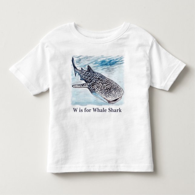 Wal-Haifisch-Grafik-Baby und der T - Shirt der (Vorderseite)