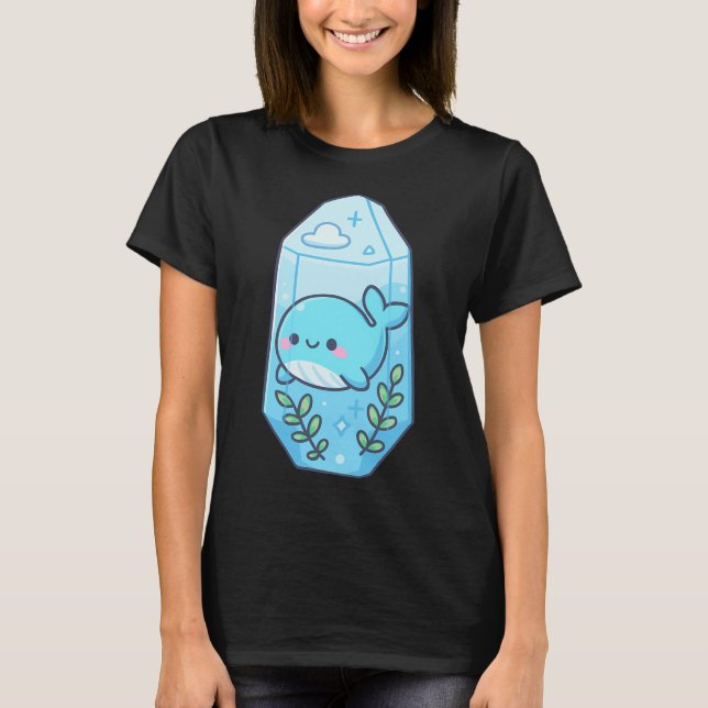 Wal in Eisberg T-Shirt (Vorderseite)