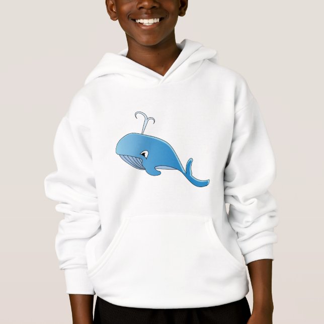 Wal - Kids-Pullover-Hoodie Hoodie (Vorderseite)