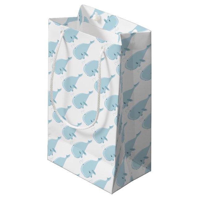 Wal Kleine Geschenktüte (Vorderseite Schrägansicht)