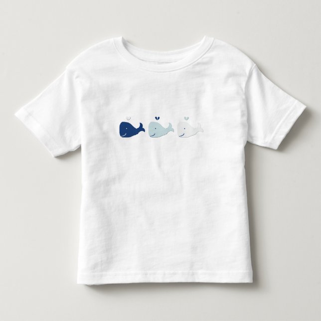 Wal Kleinkind T-shirt (Vorderseite)