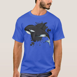 Wal Liebhaber Buckelwal Hai Wal Fan Orca Wal T-Shirt