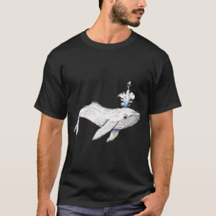 Wal mit Zylinder T-Shirt