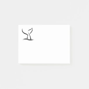 Wal-Schwanz Post-it Klebezettel