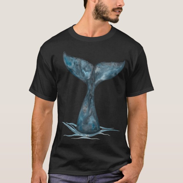 Wal-Schwanz T-Shirt (Vorderseite)
