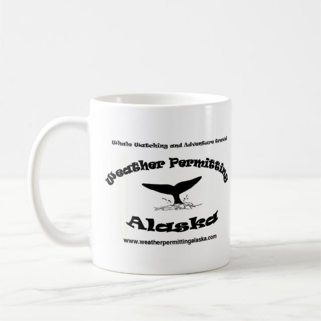Wal-Schwanz-Tasse Tasse (Links)