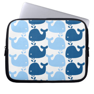 Wal-Silhouette-Druck-Elektronik-Tasche Laptopschutzhülle