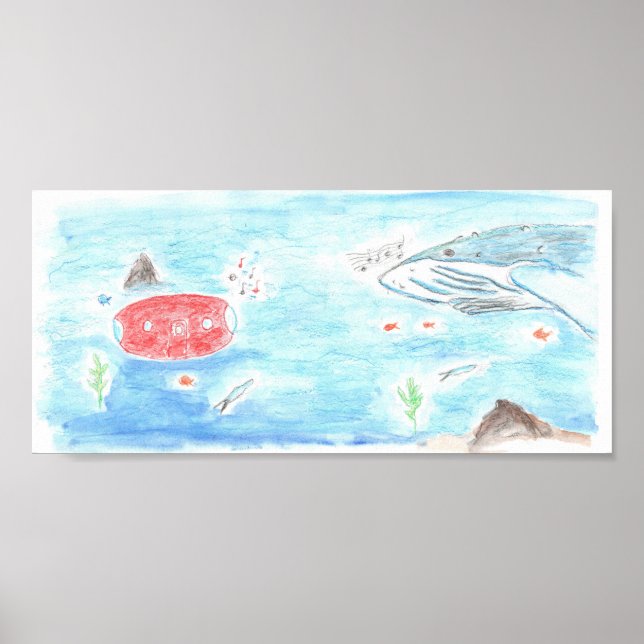 Wal und Red Runner singen Poster (Vorne)