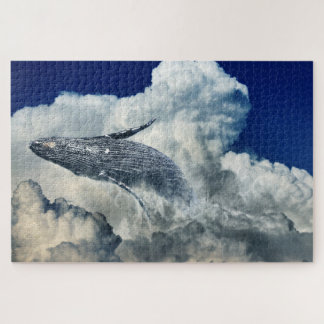 Wal und Wolken Puzzle