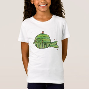 Wal-Wassermelone (Mädchen) T-Shirt