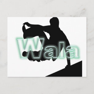 Wala-Marke Postkarte