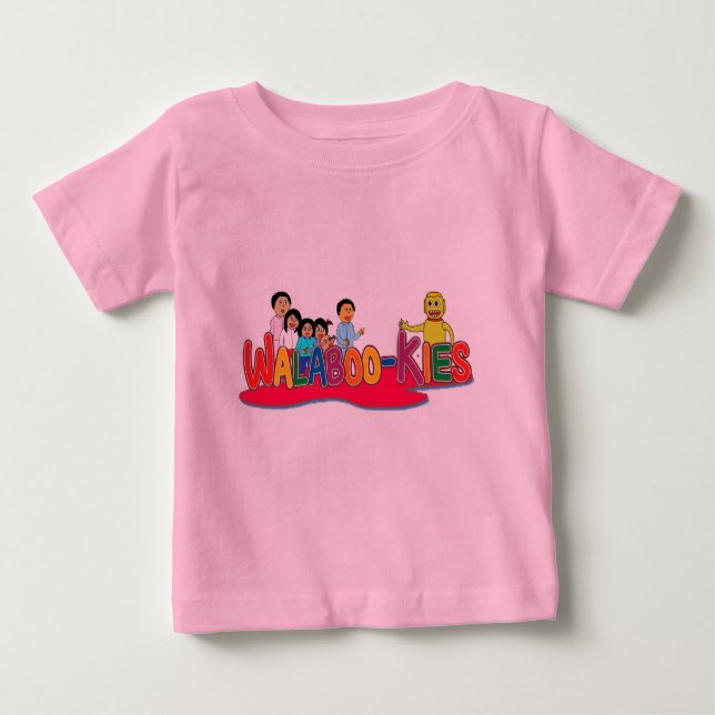Walabookies family longsleeve 2t baby t-shirt (Vorderseite)