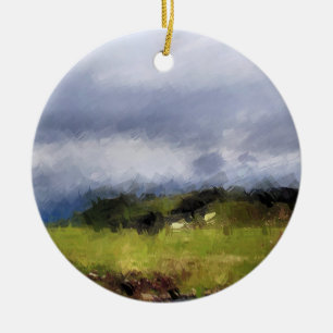 WALANSICHT KERAMIK ORNAMENT