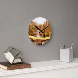 WALANSICHT RUNDE WANDUHR