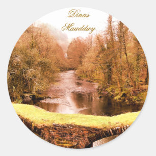 WALANSICHT RUNDER AUFKLEBER