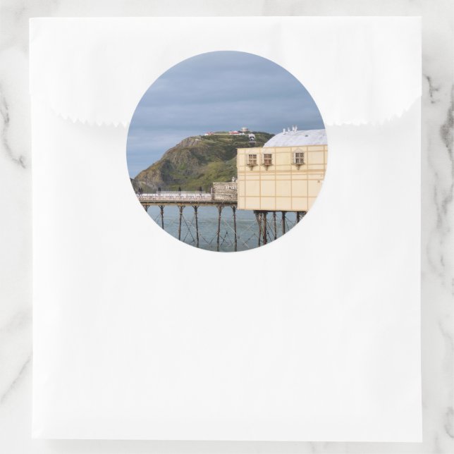 WALANSICHT RUNDER AUFKLEBER (Tasche)