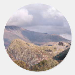 WALANSICHT RUNDER AUFKLEBER