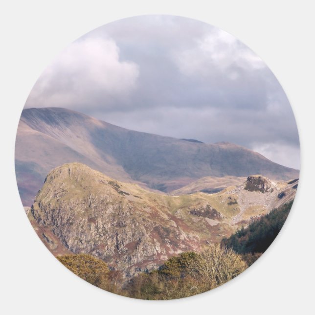 WALANSICHT RUNDER AUFKLEBER (Vorderseite)