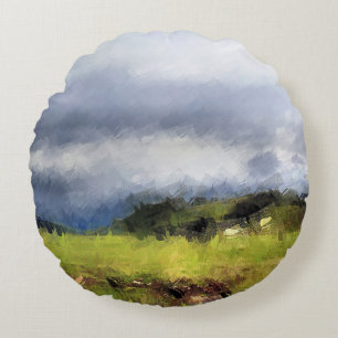 WALANSICHT RUNDES KISSEN