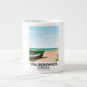 Walberswick Suffolk Vintage-Reiseposter Jumbo-Tasse