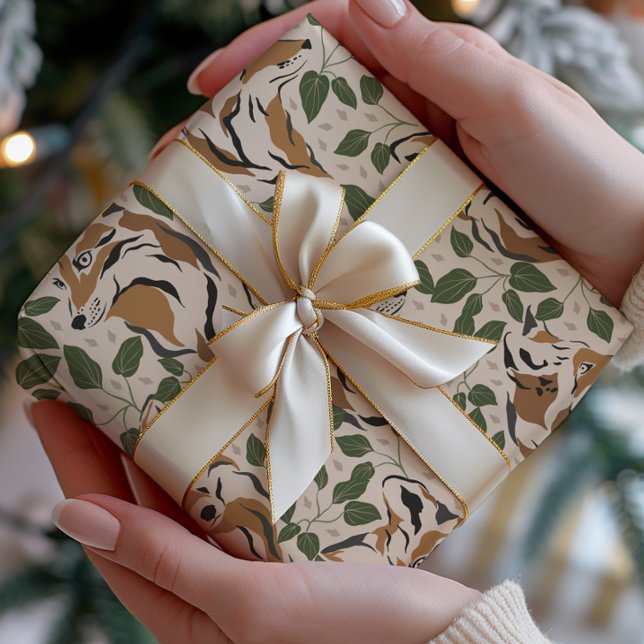 Wald Abstrakter Wald Geschenkpapier (Von Creator hochgeladen)