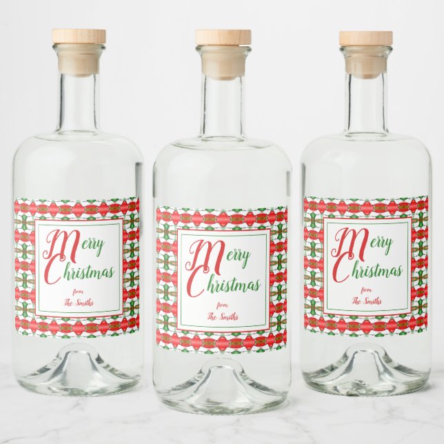 Wald Alkoholflaschenetikett (Flaschen)