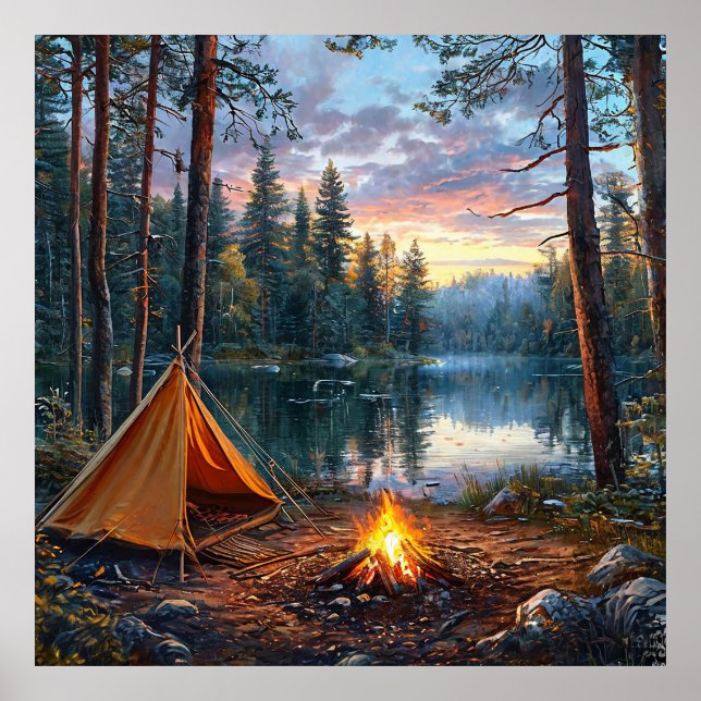 Wald am See Poster (Vorne)