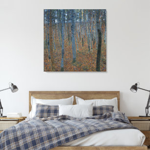 Wald Art Gustav Klimt-Beech Grove Leinwanddruck
