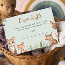 Wald-Baby-Rehkinder-Neutrales-Wald-Windel-Raffle