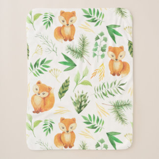 Wald-Babydecke Sherpadecke