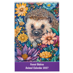 Wald-Babys – Tierkalender Kalender
