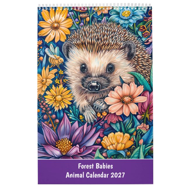 Wald-Babys – Tierkalender Kalender (Titelbild)