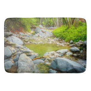 Wald Bach Badematte Wald Natur Dekor