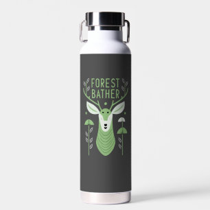 Wald-Badende-Hirsche Trinkflasche