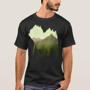 Wald Bäume im Freien Natur Tierwelt T-Shirt