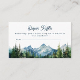 Wald Berg Rustikale Erlebnisdusche Begleitkarte