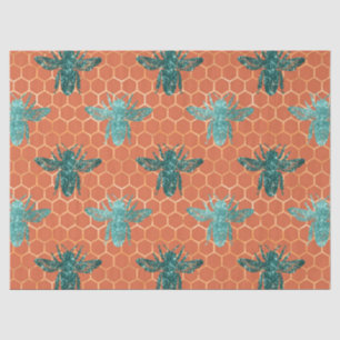 Wald-Biene-Serie Design 15 Seidenpapier