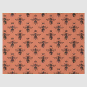 Wald-Biene-Serie Design 1 Seidenpapier